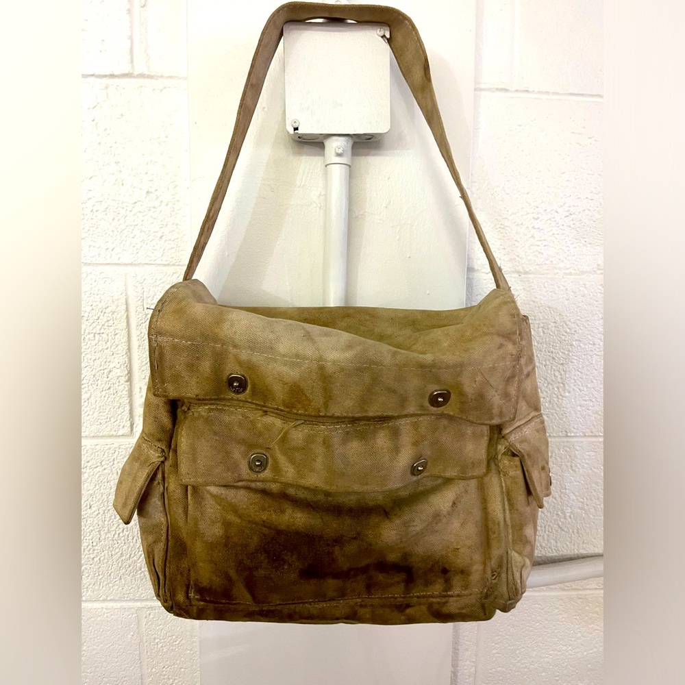 Vintage carpenters messenger bag